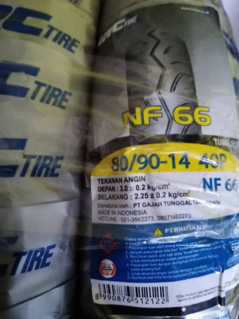 Paket ban tubeless IRC Enviro depan dan belakang for beat/vario/scoopy/spacy/Mio S/Mio Z/X-Ride new 125/Fino new 125//Mio soul GT 125/Beat Street/Genio/beat new 2020