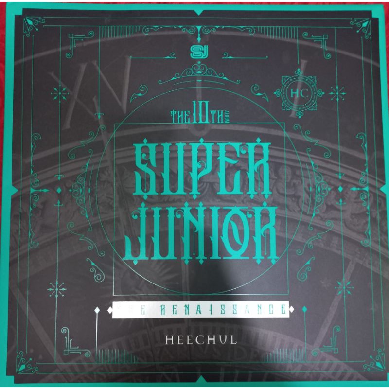 Heechul Renaissance album unsealed