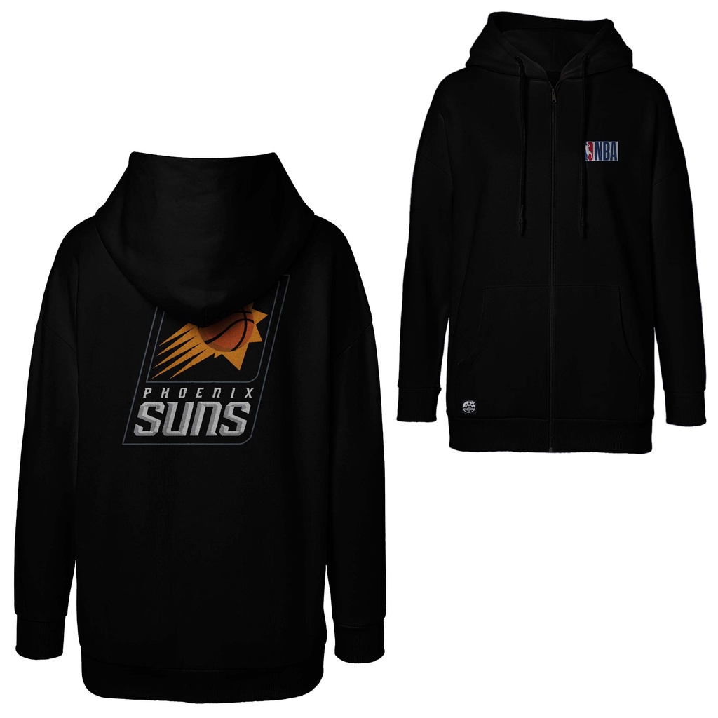sweater hoodie zipper basket Phoenix Suns ukuran normal, jumbo dan oversize M-5XL Ready Stock