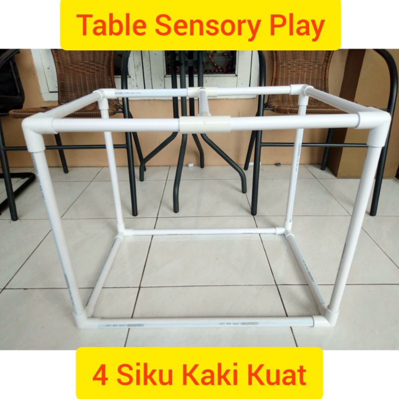 amahrip Rangka meja sensory play anak table sensory play