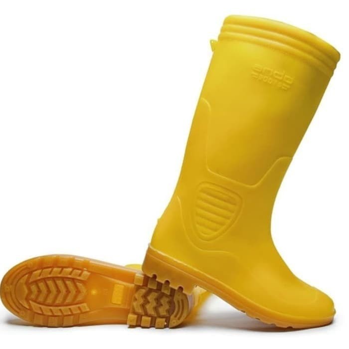 Ando Boot Kuning/ Sepatu Boot Kuning Ando
