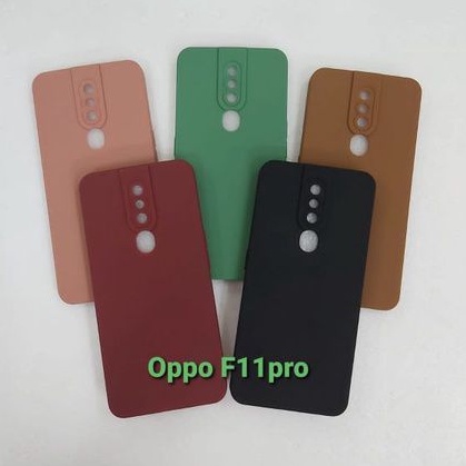 Case ProCamera Soft Matte With  Camera Protector 9D Oppo F5 F7 F9 F1s F11 F11pro