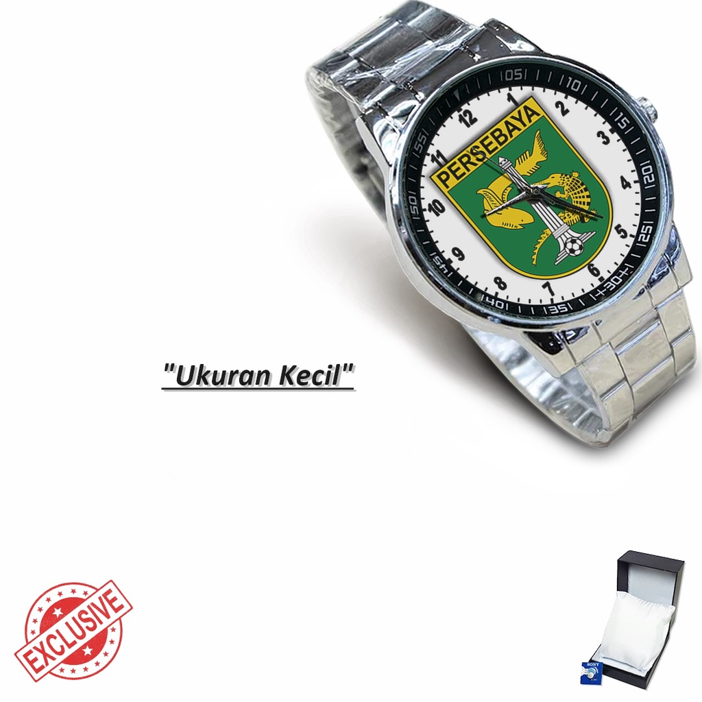 Jam Tangan Rantai Couple PERSEBAYA SURABAYA 01 (Awesome)