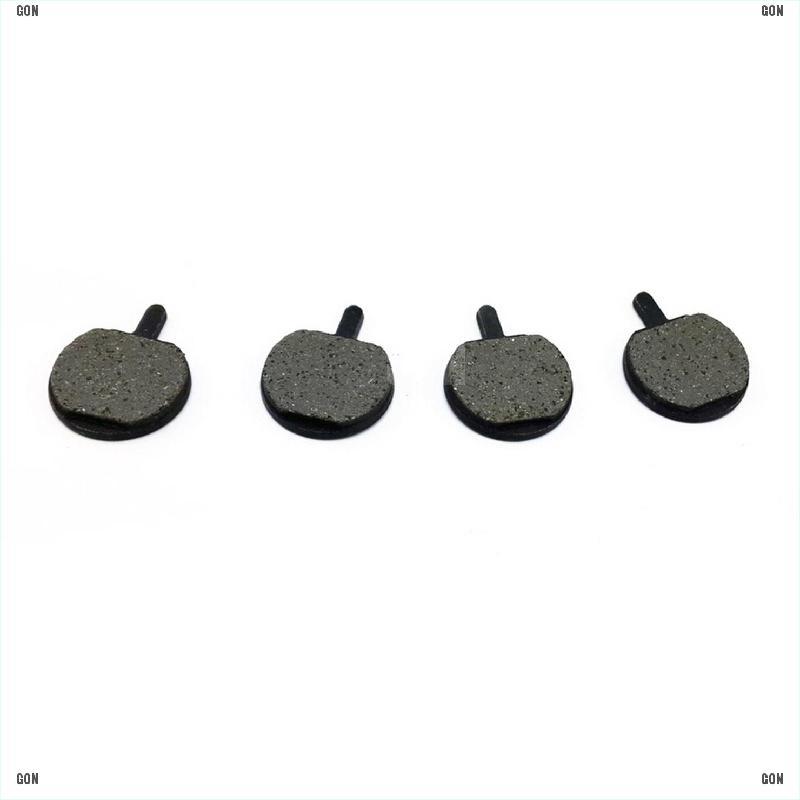 2 Pasang Disk Brake Pad Bentuk Bulat Warna Hitam Untuk Sepeda Gunung