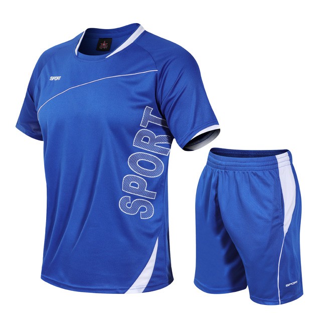 Baju Set Olahraga Pria 01982510 Men's Short-Sleeved Sports Suit