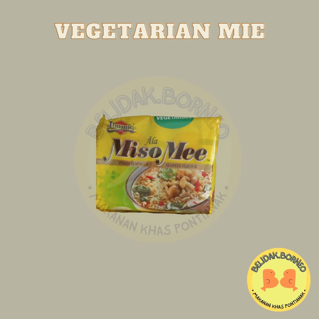 Vegetarian Mie Ala Miso Mee Cap Ibumie