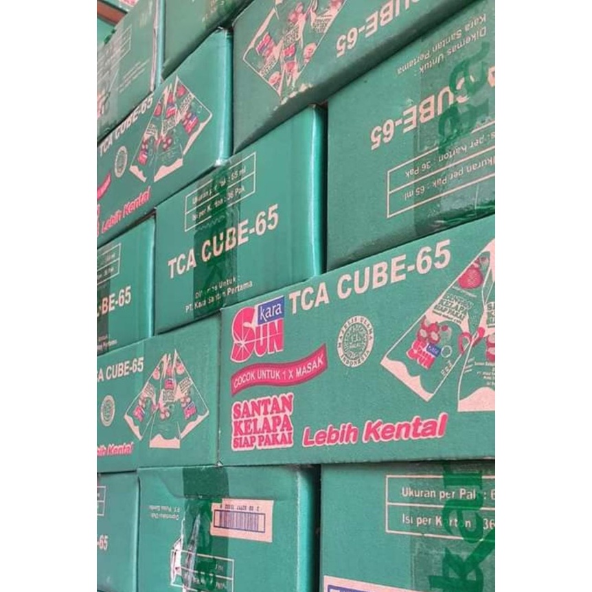 

sun kara tca cube 65ml isi 36pcs perdus