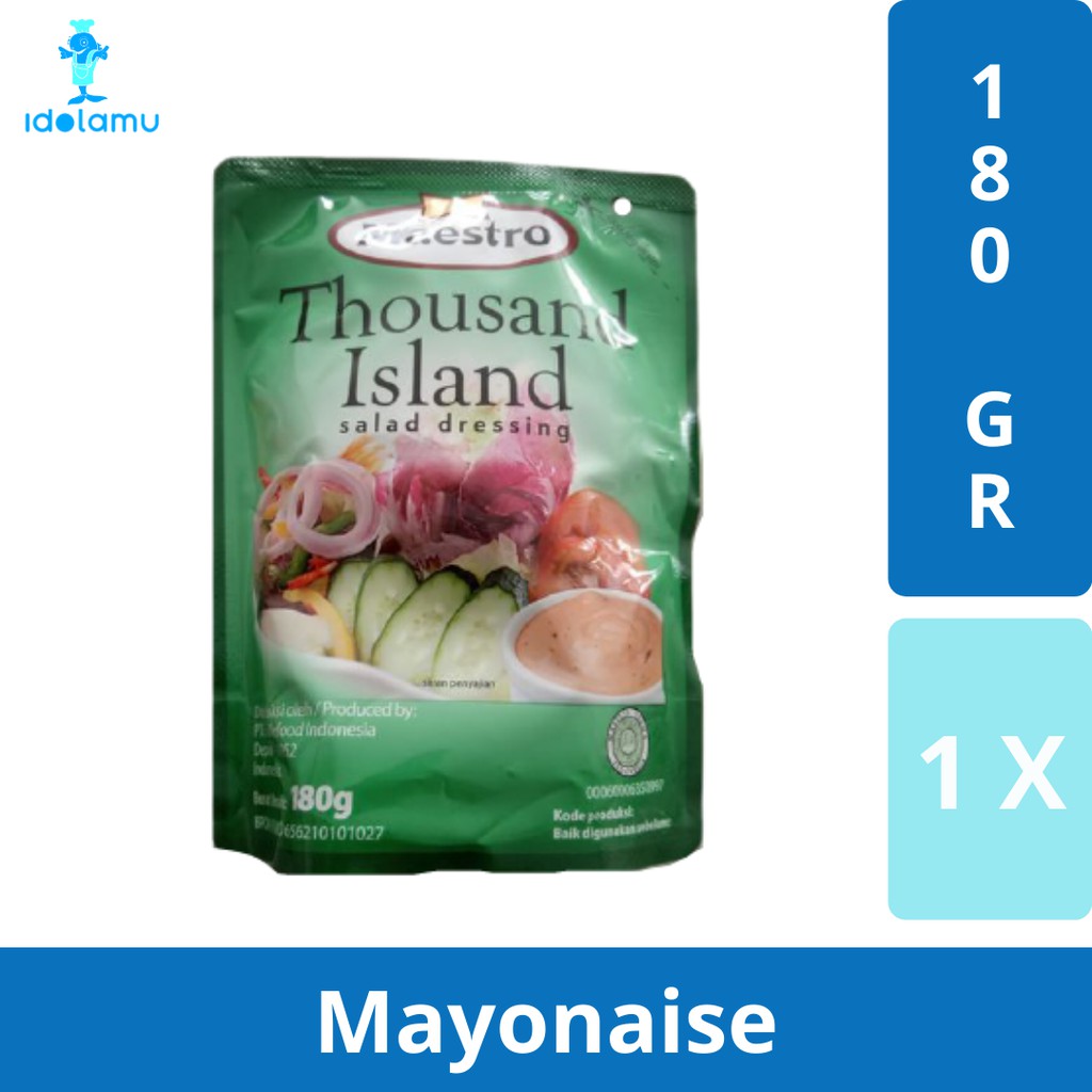 

Mayonaise Maestro Thousand Island 180 Gram