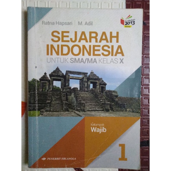 

BUKU PAKET SEJARAH INDONESIA KELAS 10 PENERBIT ERLANGGA