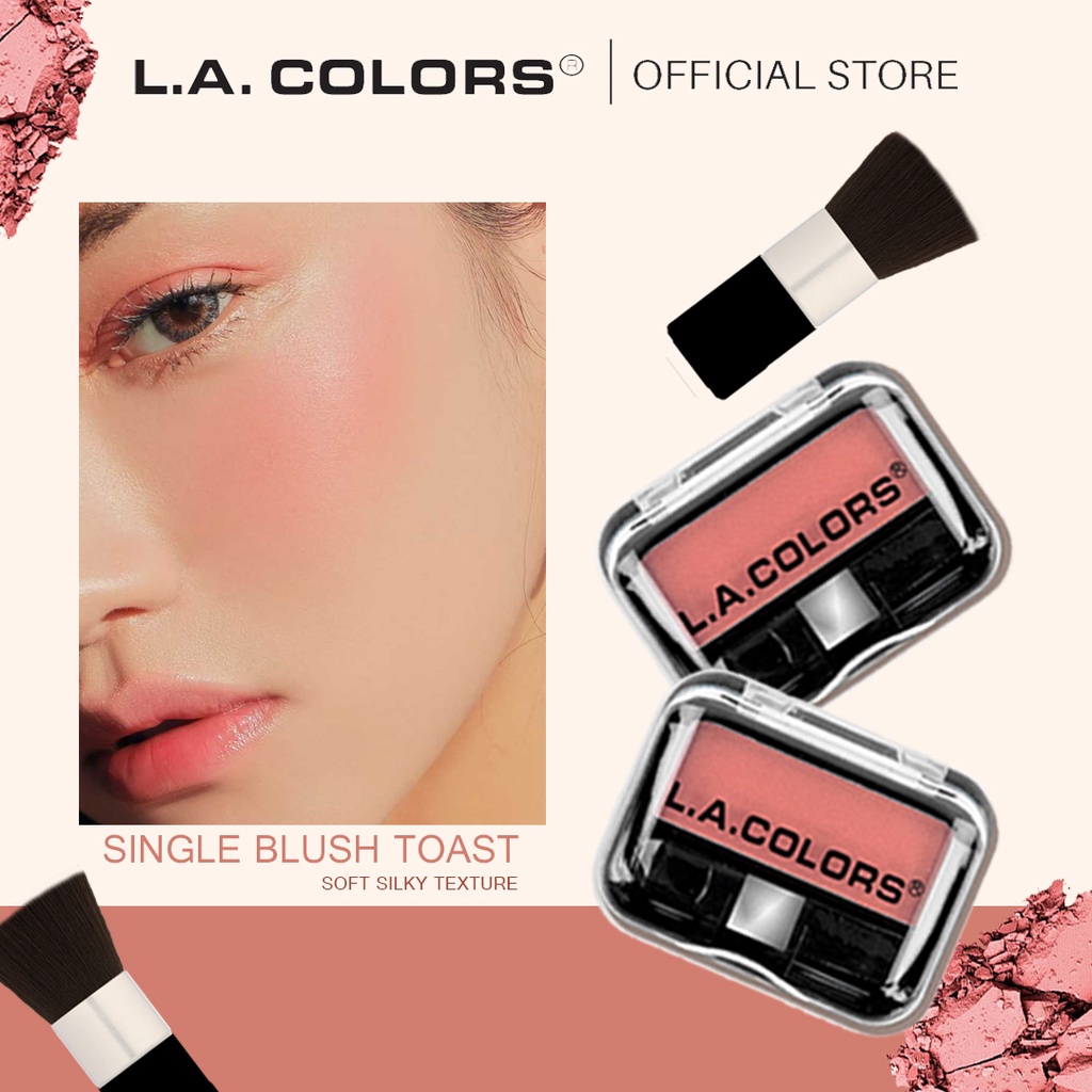 ❤ MEMEY ❤ LA COLORS Single Blush Toast