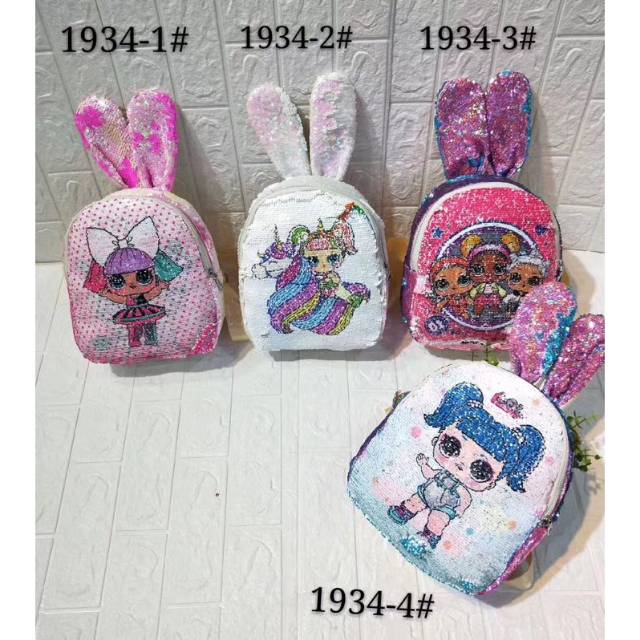 Tas usap sequin LOL gambar bisa berubah