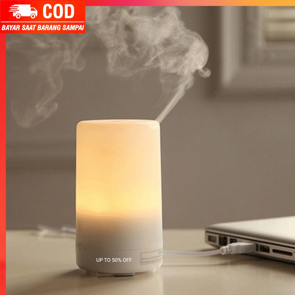 (100% BARANG ORI) Taffware Air Humidifier Ultrasonic Aromatherapy RGB Lamp HUMI H213