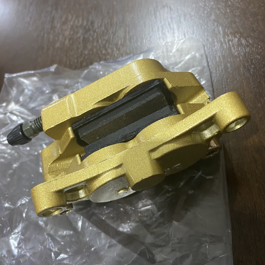 Gold Kaliper Mini Brembo 4 Piston Universal Motor Piringan Dispad Rem