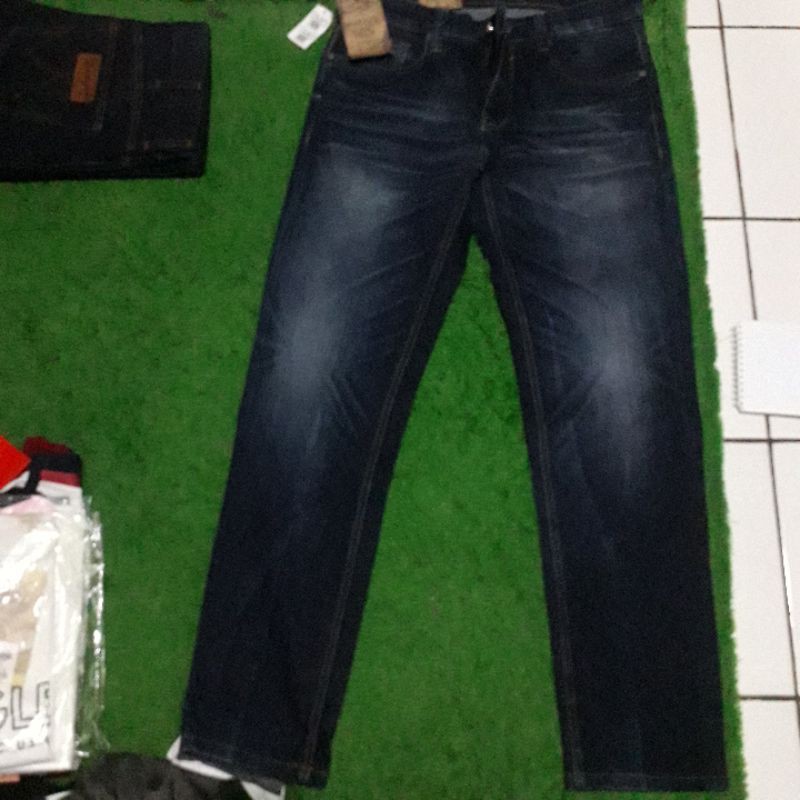 MANZONE Celana panjang jeans Slim Fit 100% Original