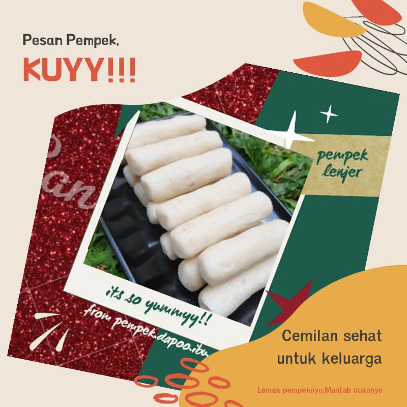 

Pempek lenjer kecil