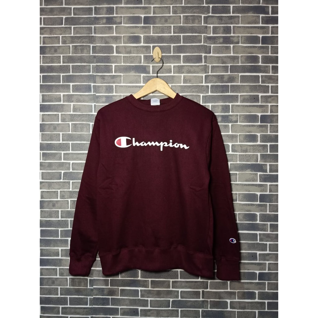 Sweater Crewneck Champion Original - Maroon