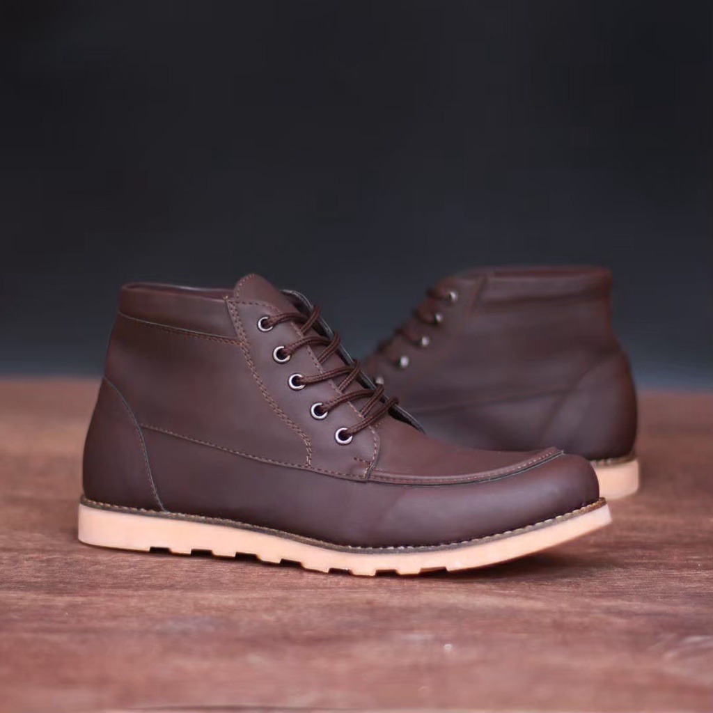 SEPATU FORMAL PRIA FASHION OXFORD DEWASA KULIT ASLI ORIGINAL CASUAL FORMAL BOOT SAFETY PRIA KERJA KANTOR GURU PNS PESTA RESMI NYAMAN || BOOT PRIA PANSUS BERKUALITAS 2022