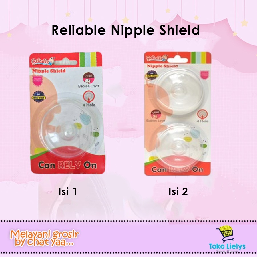 Reliable Nipple Shield Sambungan ASI