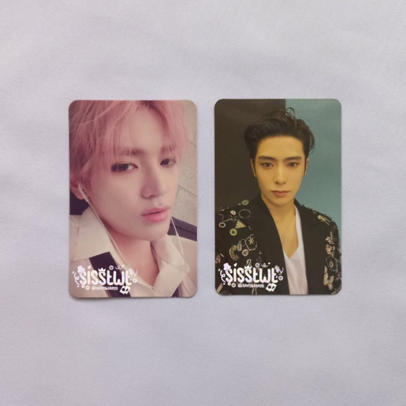 Photocard Taeyong Jaehyun Cherry Bomb Arrival