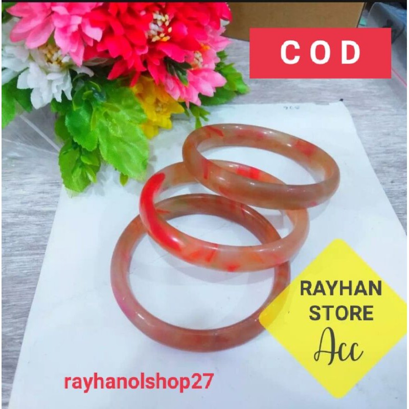 R-O 27 GELANG Anak anak GIOK MERAH COKLAT PELANGI Usia 1-15 thn