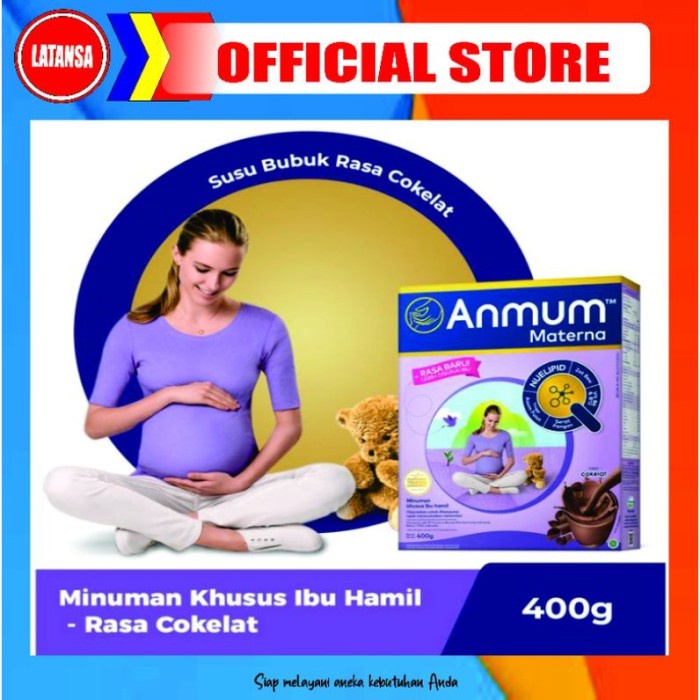 

Baru Anmum Materna Susu Ibu Hamil 400gr Coklat & Strawbery ak