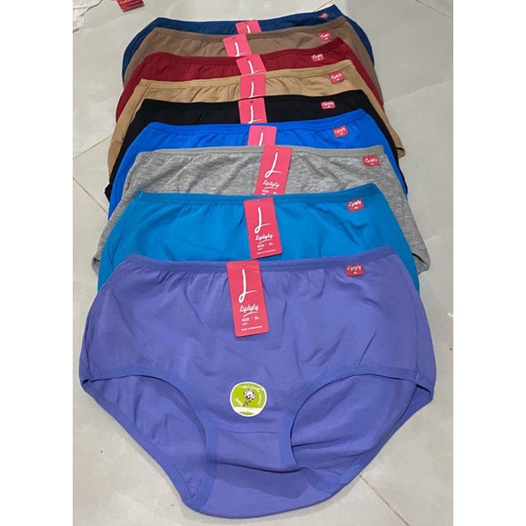 celana dalam wanita  merk lydyly ori // celana dalam wanita jumbo bahan katun organic 100%