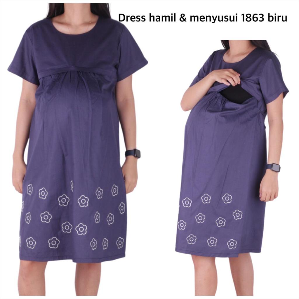 Baju Hamil Dress Hamil Menyusui 1863