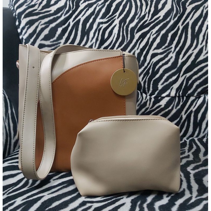 Tas Les Femmes Tote Bag with Pouch Original