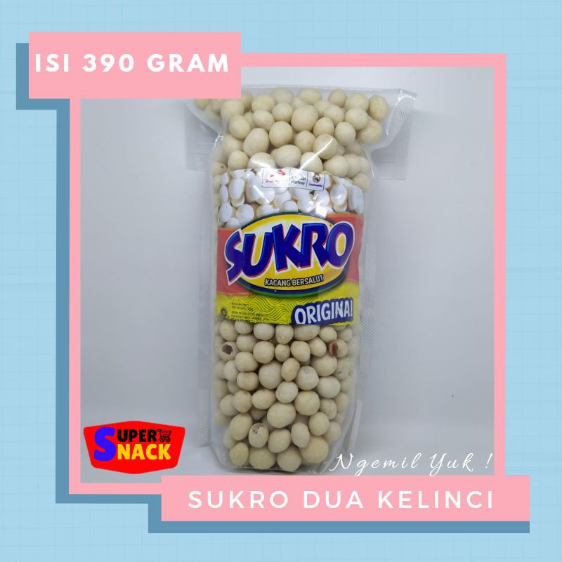 

Sukro Dua Kelinci 390 Gram Snack Kiloan
