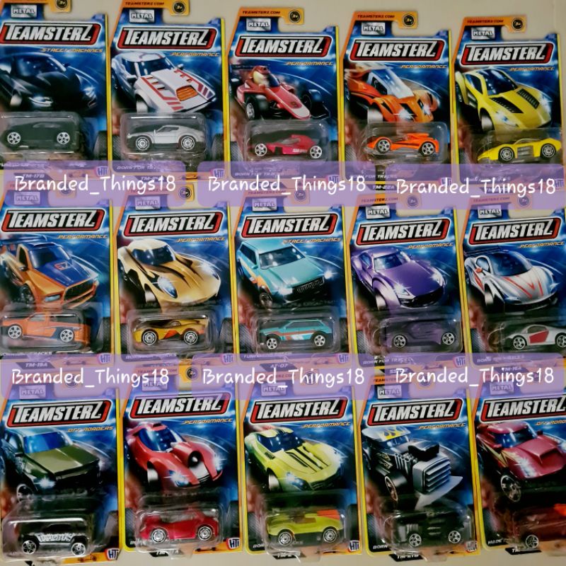 (Grosir) Paket Bundle Diecast Teamsterz Metal Car Race Die-cast Street Machines Machine Performance 