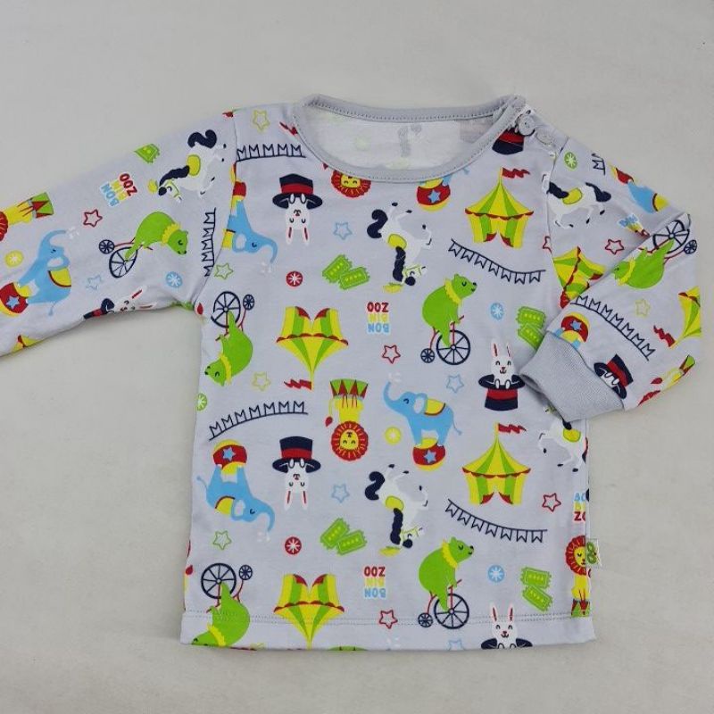 Sleepsuit Baby Murah Romper Jumper / Baju Bayi Murah DEFECT sale-KBF PJG CIRCUS 6-12
