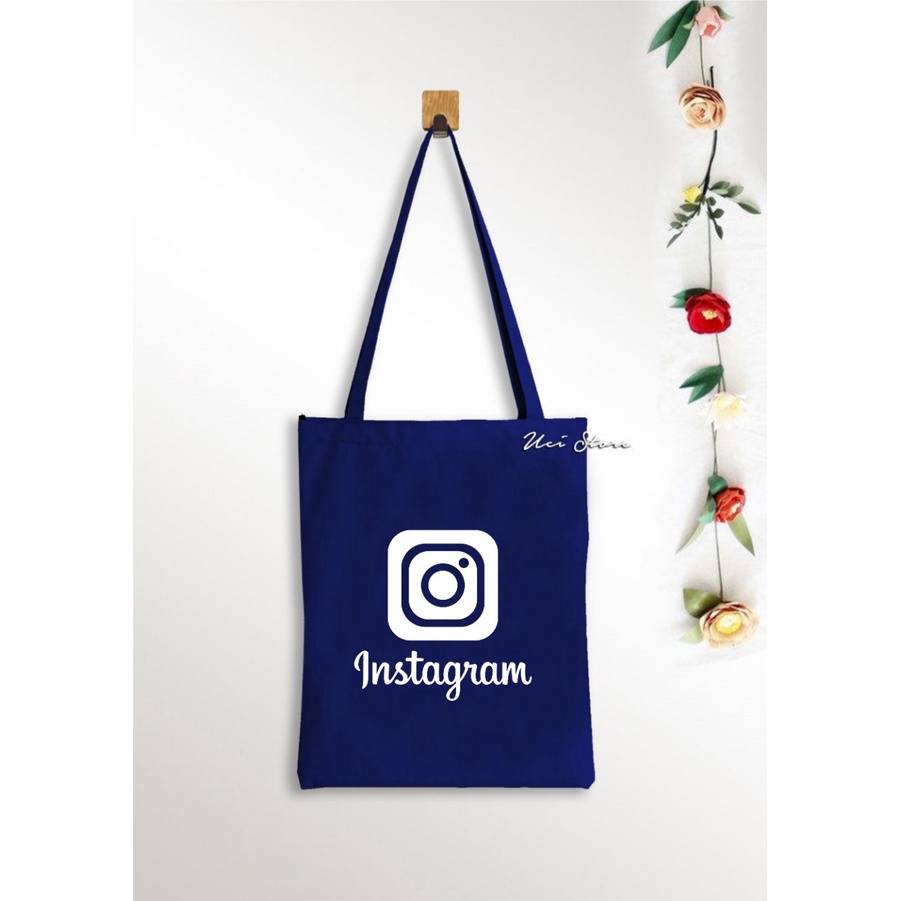 ( PAKAI RESLETING) Tote bag wanita instagram varian warna ( Toko Uci)