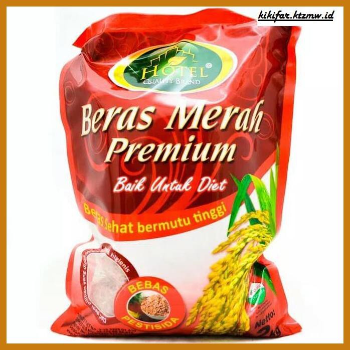 

ANEKA-BERAS- BERAS MERAH PREMIUM HOTEL 2 KG -BERAS-SEHAT.