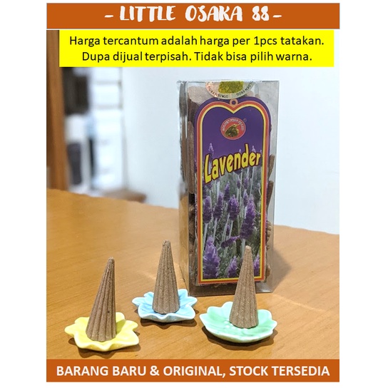 Aromatherapy Hio Dupa Buhur Kerucut Cone Golden Frog Malaysia isi 50 pcs