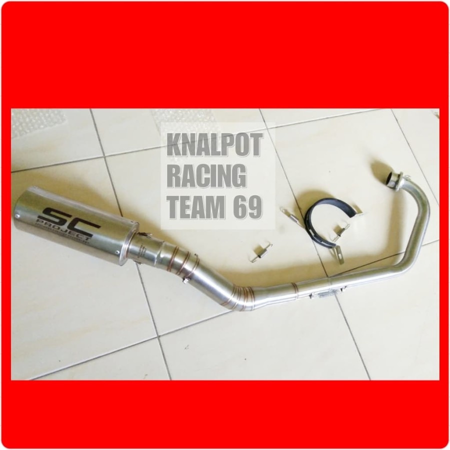 Knalpot Racing Sc project R15 v3 Mt15 xabre gsx150r byson scorpio