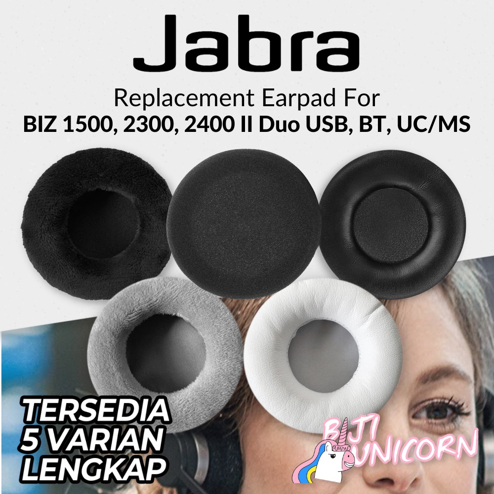 Earcup/Earpad/Ear Cushion Jabra BIZ 1500 2300 2400 II Duo Busa Foam