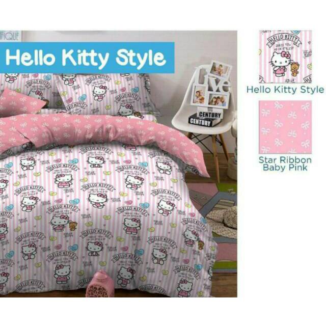 Sprei Anak karakter Hello Kitty