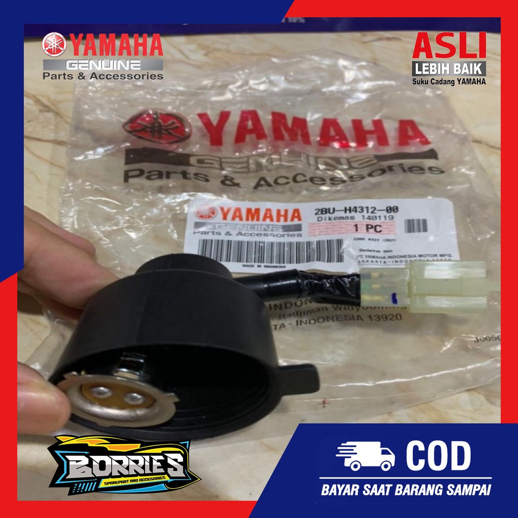 Pitting Fitting Fiting Lampu Cob Head Lamp Depan Front Xride X-ride X ride 2BU-H4312-00 Original