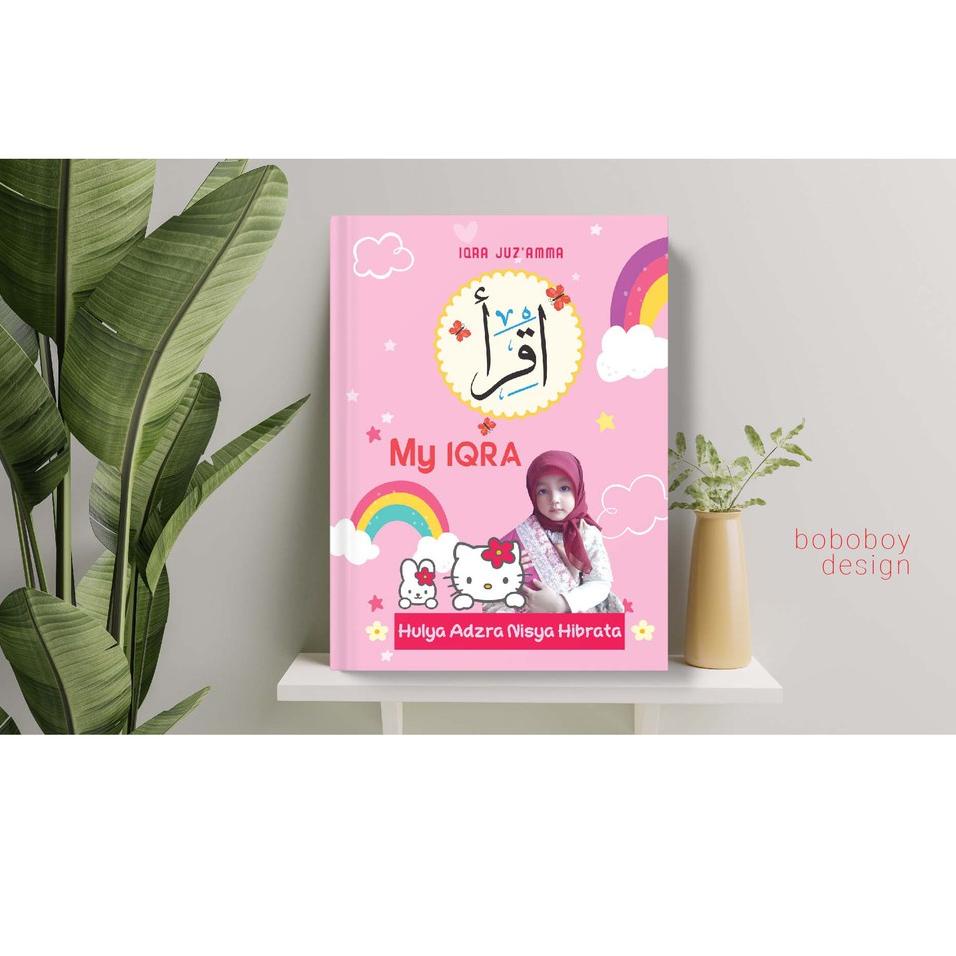 

[PRODUK KKEYA] Iqra Custom (Hardcover, Kertas CD/Koran, plus pembatas buku) 7TZ