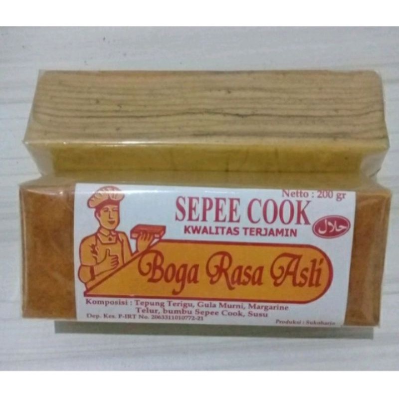 

Roti Lapis Legit Spee Cook Boga Rasa Asli 200g