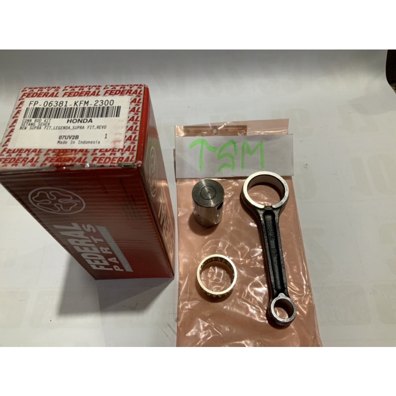 STANG SEHER TIANG SOKER SOKAR CONROD KIT SET SUPRA FIT SUPRA FIT NEW LEGENDA FEDERAL PART