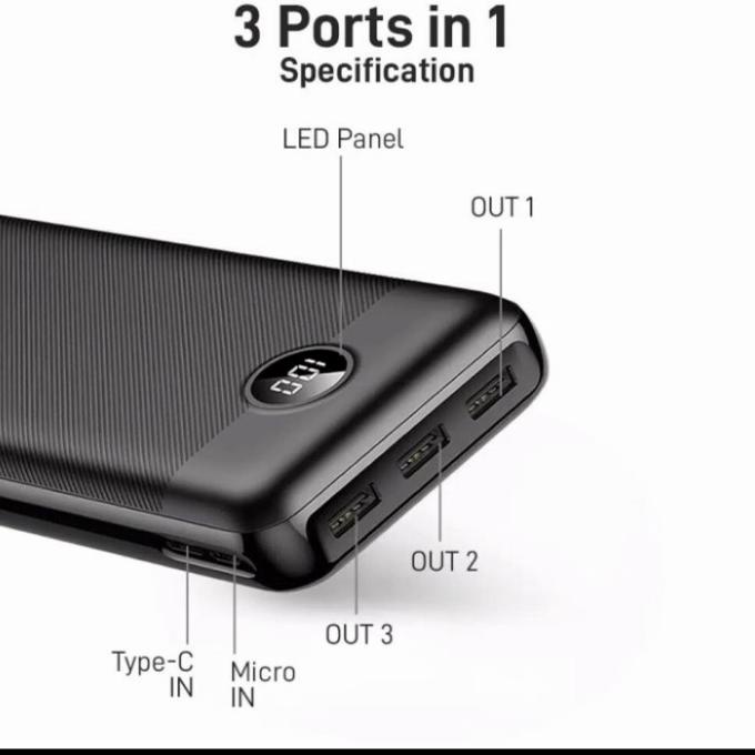 PowerBank MOFIT M36 30.000 mAh Fast Charge & Real Capacity