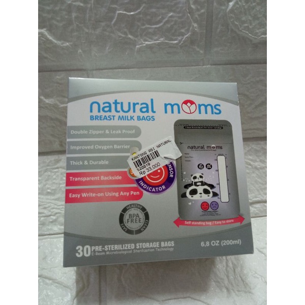 Natural Moms Kantong Asi 200ml