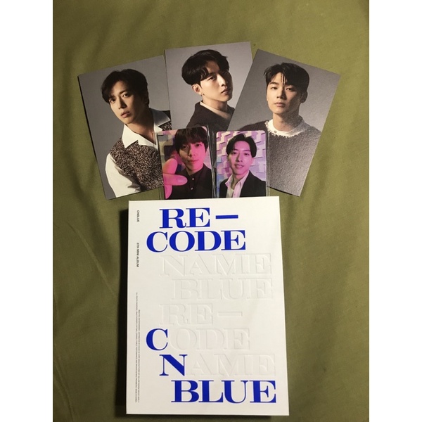 FULLSET unsealed CNBLUE RE-Code album normal version