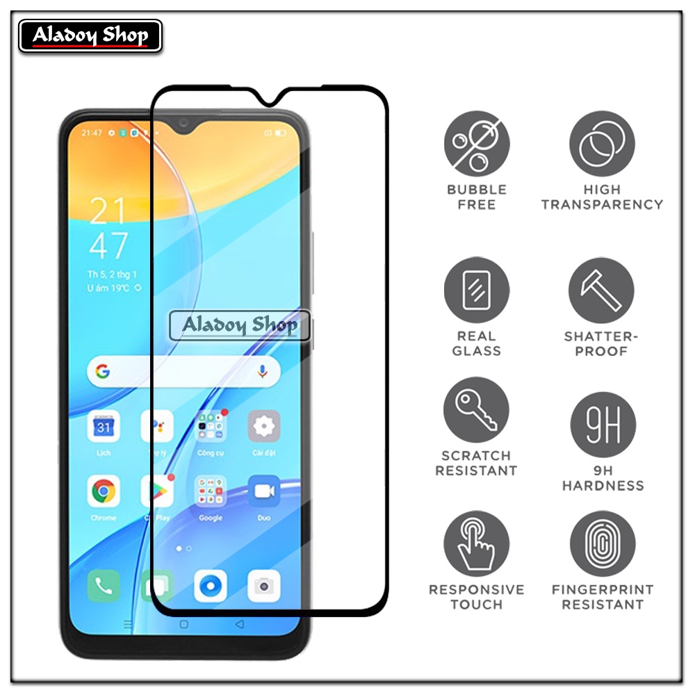 PAKET 2 IN 1 Tempered Glass Layar Oppo A15S Free Tempered Glass Camera