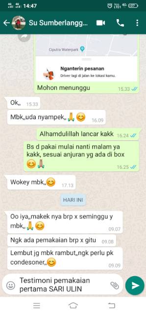 Obat Uban Sari Ulin Hasil PERMANEN Obat Uban Alami Tanpa Semir