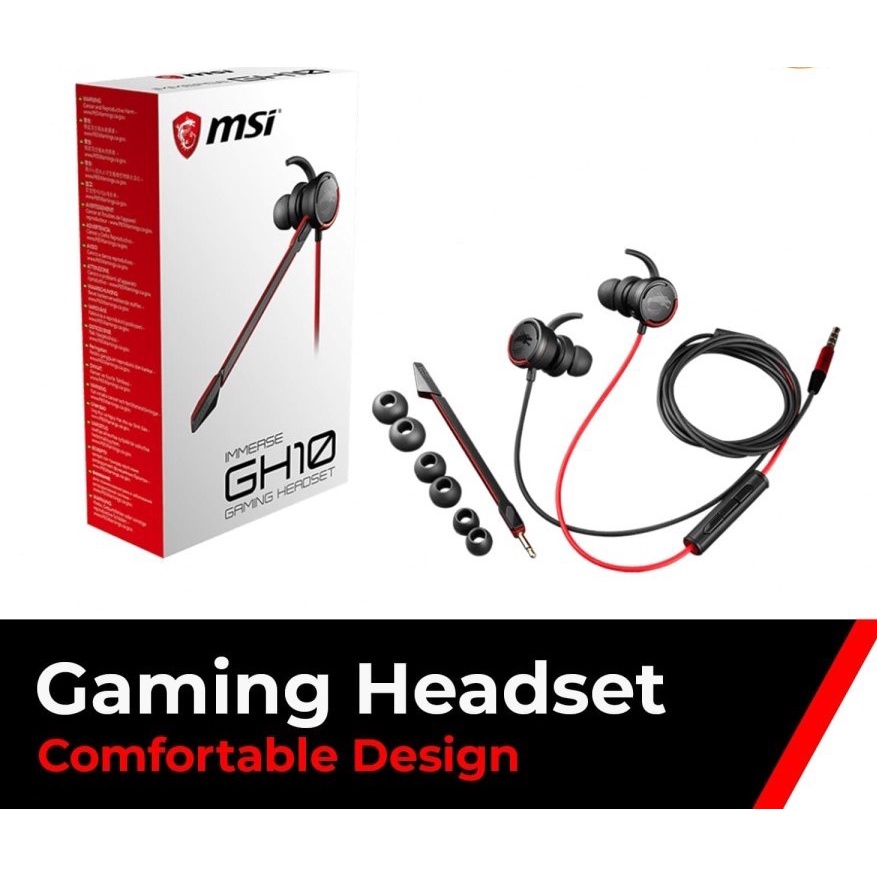 MSI IMMERSE GH10 GAMING HEADSET