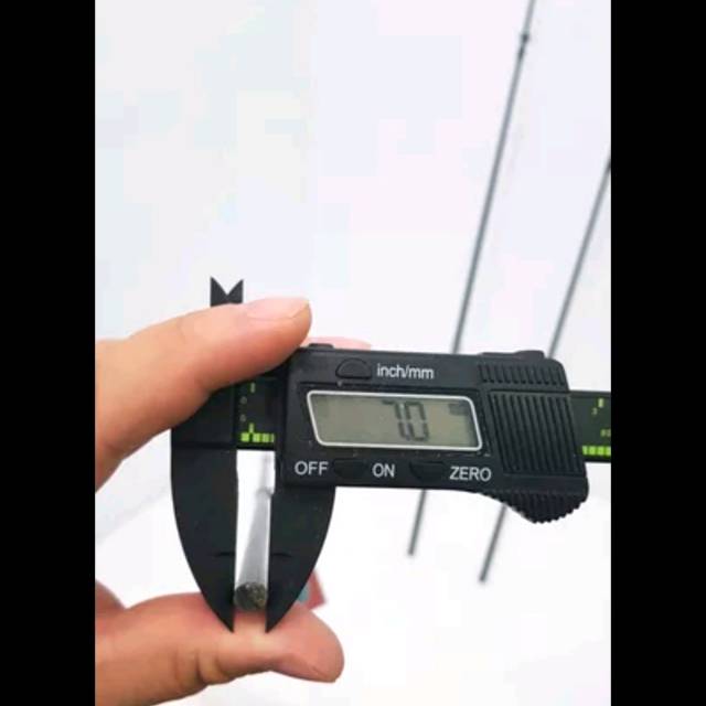 Joran ujung fiber jadi