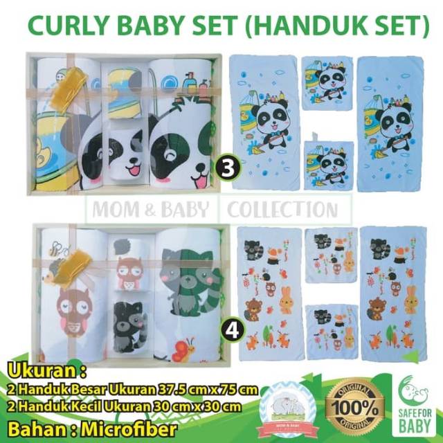 Megasari ,handuk baby set