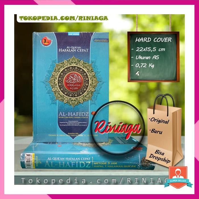 MUSHAF / AL QURAN AL HAFIDZ 3 JAM MENGHAFAL AL QURAN [ CORDOBA ] BIRU